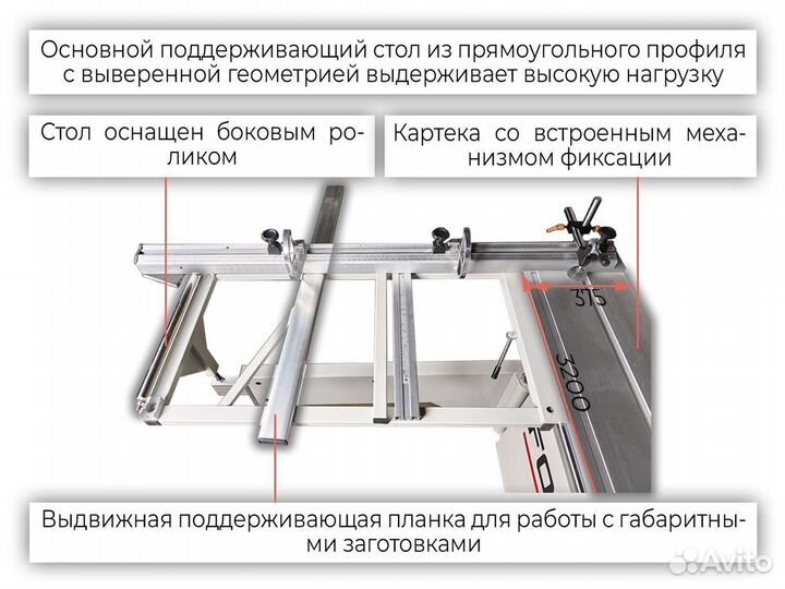 Форматно-раскроечный станок Fors 3200