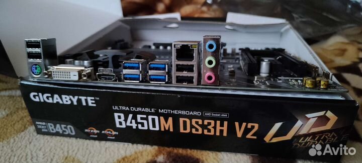 Gigabyte b450m ds3h v2
