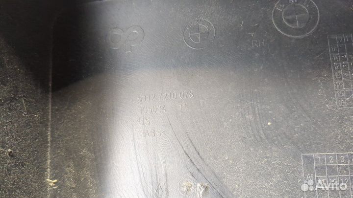 Кронштейн бампера BMW X3 F25, 2014