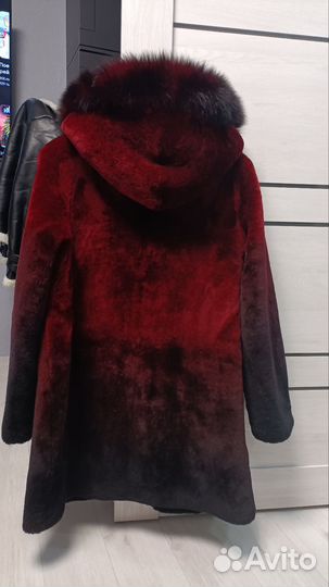 Шуба мутоновая 50 размер