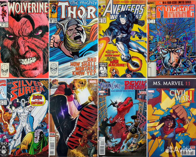 Комиксы на английском Marvel. Часть 3