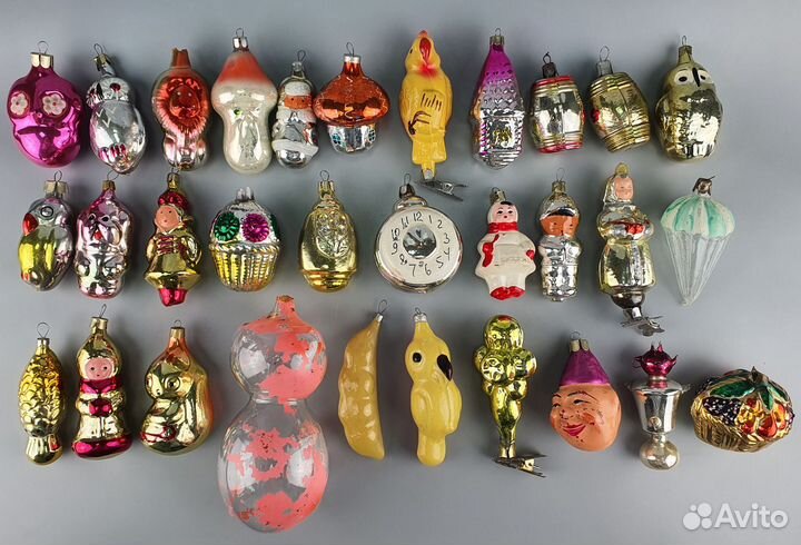Елочные новогодние игрушки и украшения