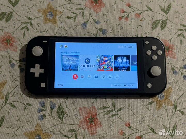 Nintendo switch lite прошитая с играми