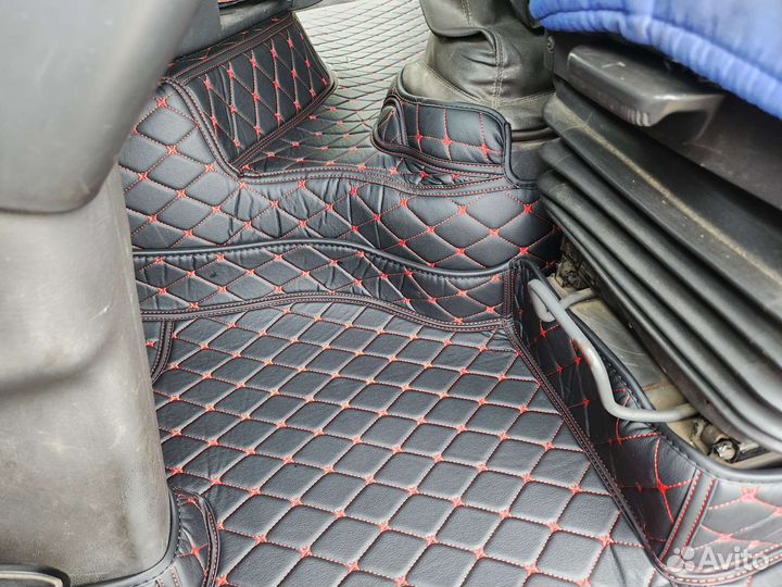 Ковры 3d из экокожи на Volvo FH 12, FH 13