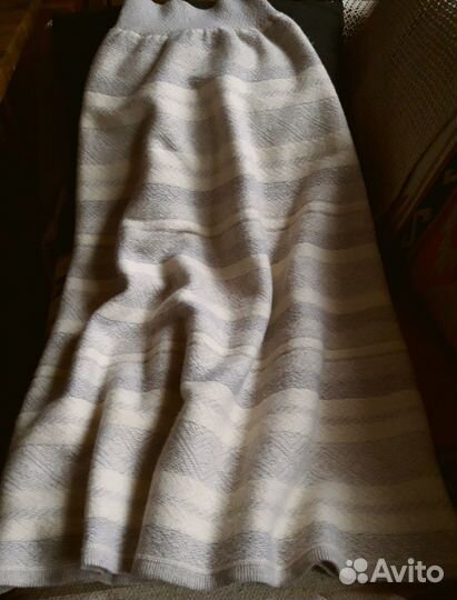 Юбка шерстяная длинная 44 46