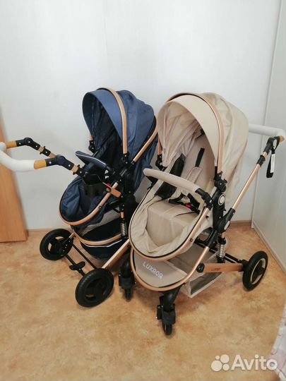 Коляска новая 3 в 1, LUXmom