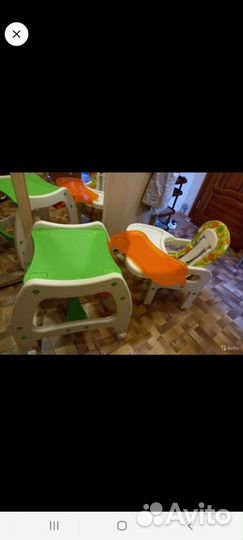 Стульчик трансформер для кормления