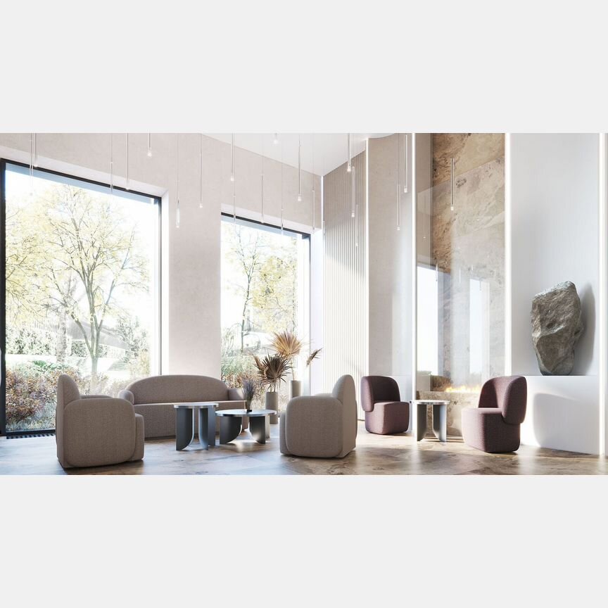 3-к. апартаменты, 49,3 м², 5/23 эт.