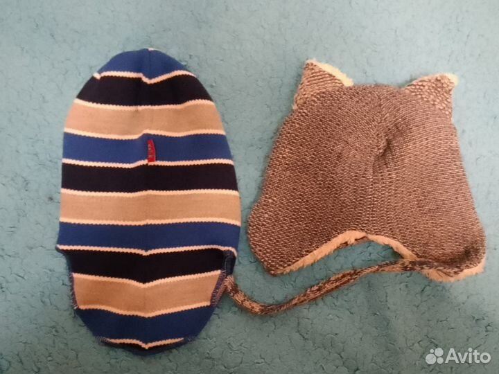 Зимняя шапка для мальчика 45-50