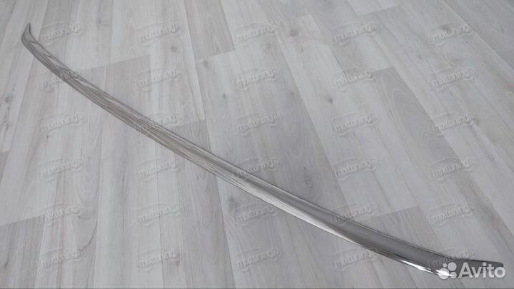 Накладка на передний бампер Nissan Qashqai 2017-21