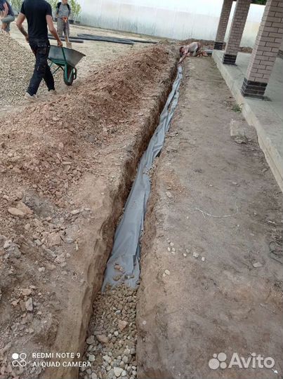 Септик под ключ услуги мини экскаватора