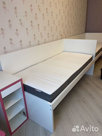 Кровать односпальная 90х200 с матрасом бу купить в Санкт-Петербурге ...