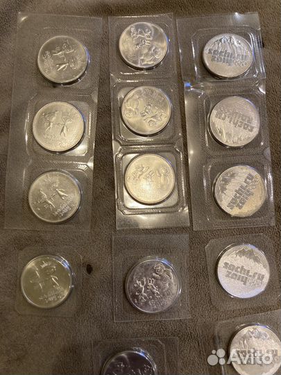 Олимпийские монеты Сочи 2014