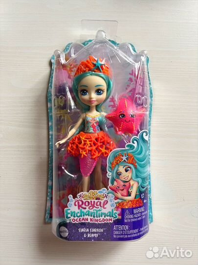 Энчантималс морская звезда новая Enchantimals