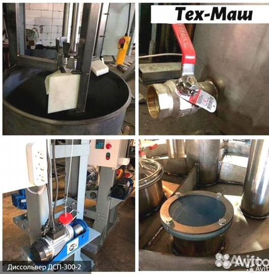 Диссольверы серии дсп-2 Двухосевые