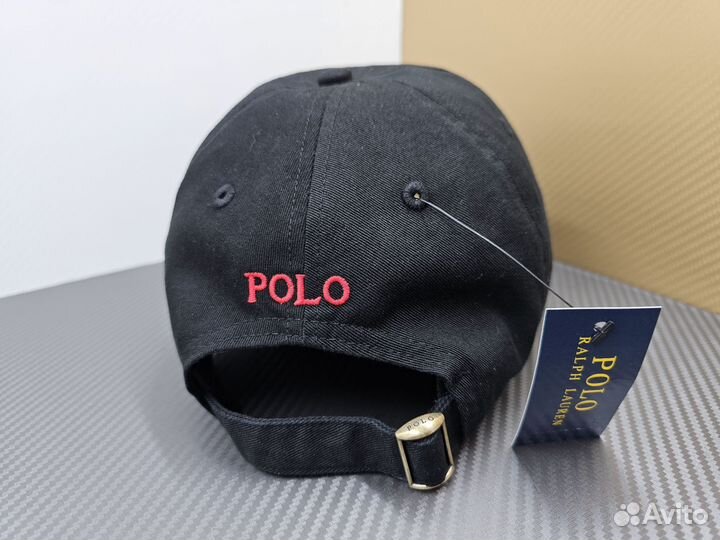 Бейсболка мужская Polo Ralph Lauren чёрная