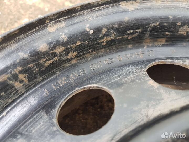 Диск штампованный R13