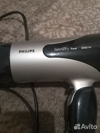 Фен philips salon Dry Travel 2000w