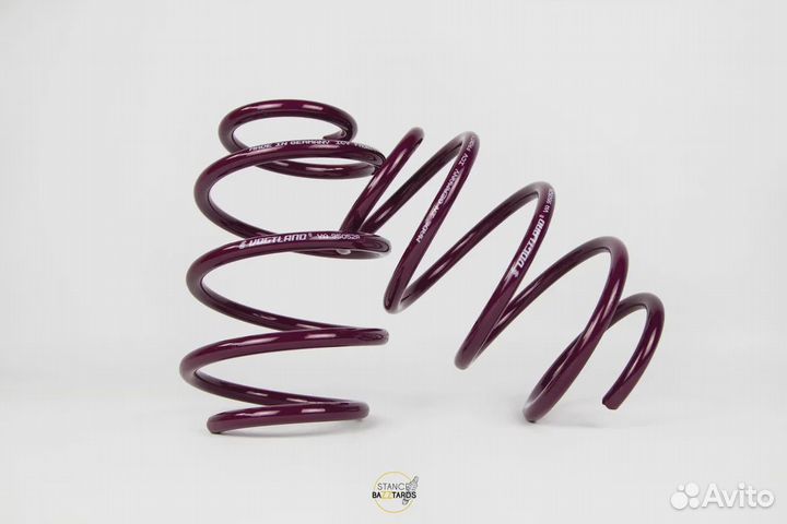 Пружины Vogtland с занижением Opel Corsa D