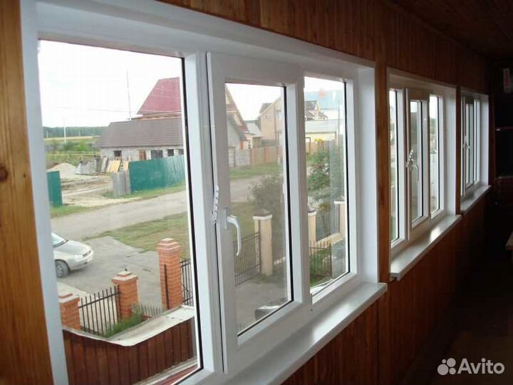 Балконы лоджии под ключ, окна пвх, москитные сетки