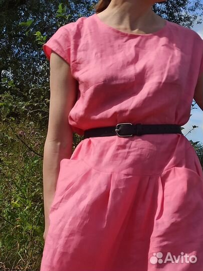 Ремень женский кожаный ручная работа