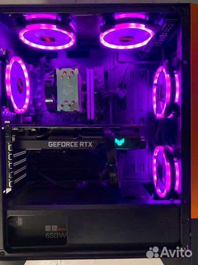 Игровой пк rtx 3060ti/11400/16gb/512