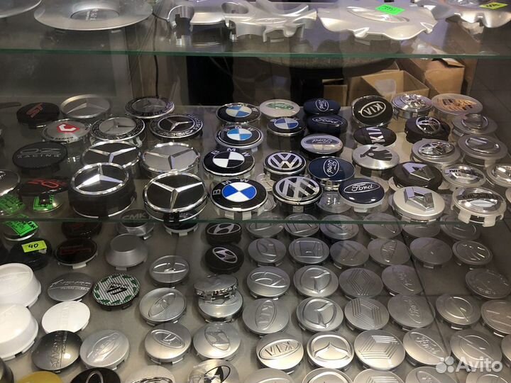 Колпачки на литые диски kia