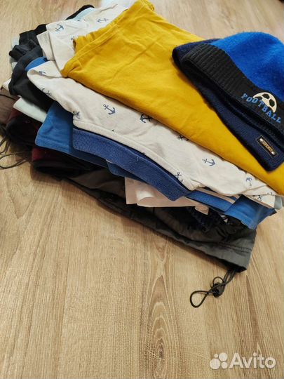 Вещи пакетом на мальчика 116 122 128