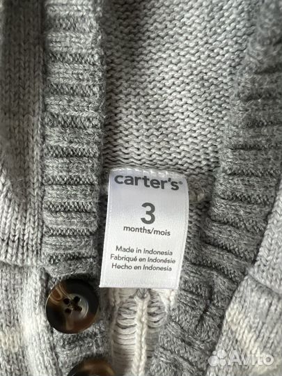 Комбинезон вязаный carters 62-68