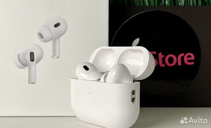 AirPods Pro 2 (новые, ростест, бонус чехол)