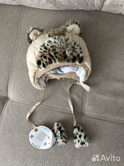 Новая шапка с ушками