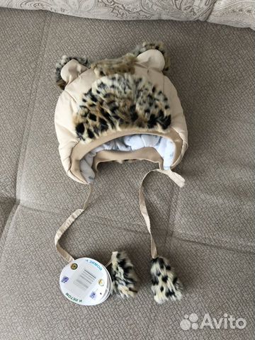 Новая шапка с ушками