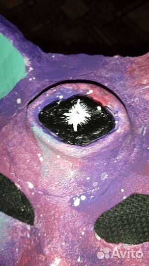 Маскарадная маска кошки.Для квадробики