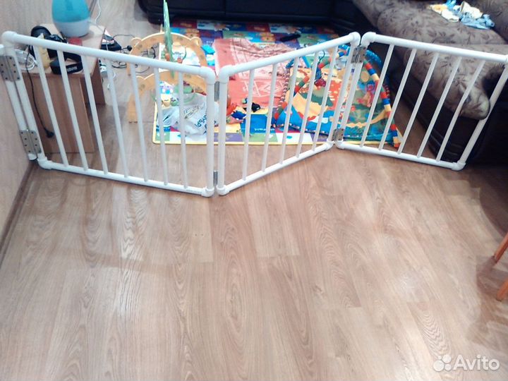 Ширма вместо детского манежа