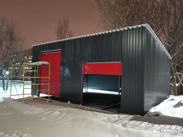 Ангар быстровозводимый гараж сто автосервис купить в Москве | Готовый ...