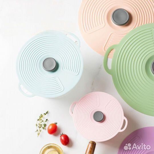 Набор силиконовых крышек