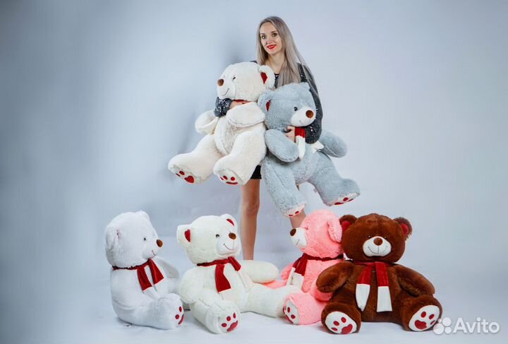 Большие Плюшевые Мишки, Большой Выбор игрушек