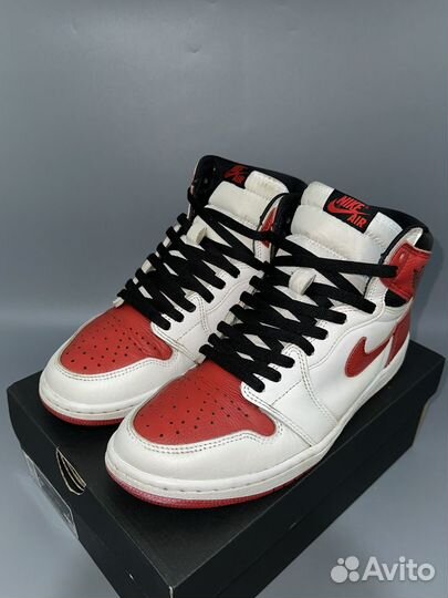 Кроссовки Nike Air Jordan 1 High Og Heritage ориг