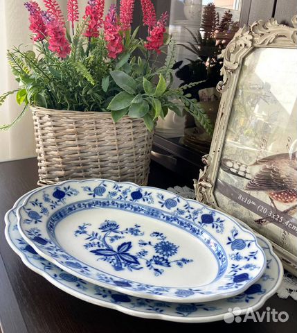 Блюда «Луковыи узор» от Tirschenreuth