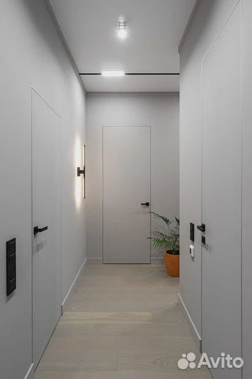 Скрытая дверь невидимка invisible