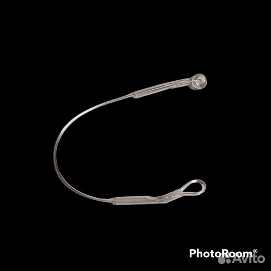 Отвод для поводка из фидергама 10см 10 штук