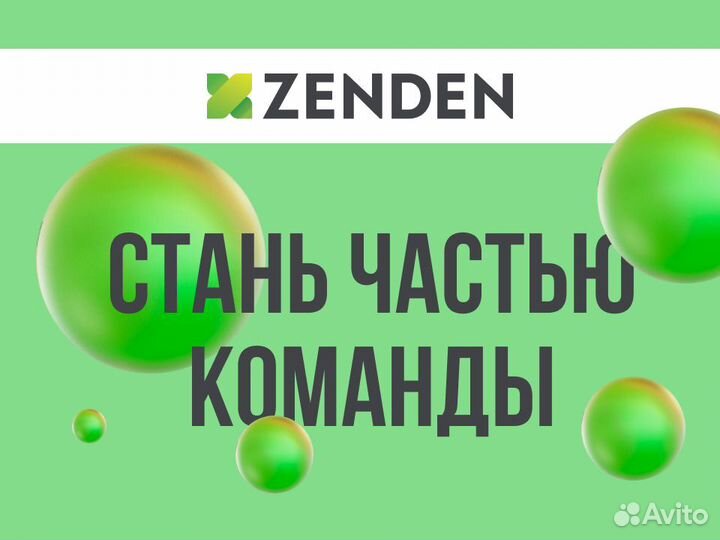 Продавец в магазин Zenden (Парк Хаус)