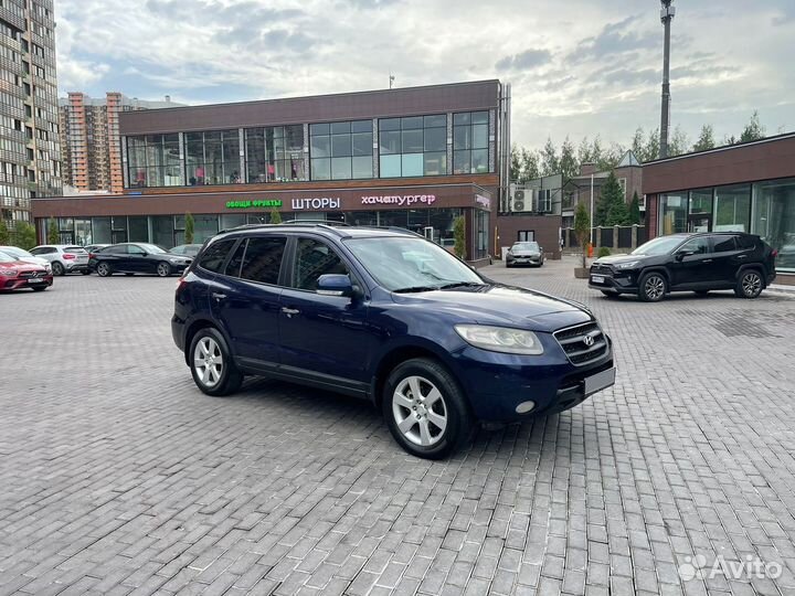 Hyundai Santa Fe 2.2 AT, 2008, 220 000 км