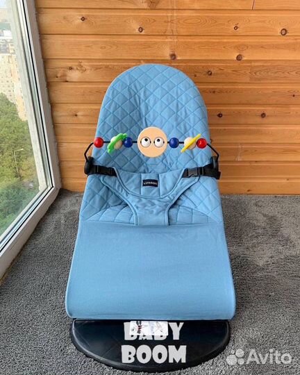 Детский шезлонг аналог baby bjorn