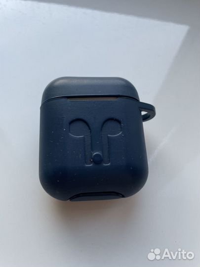 Наушники apple Airpods 1: Кейс и 2 наушника + чехо