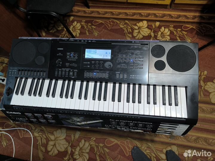 Синтезатор casio CTK-7200