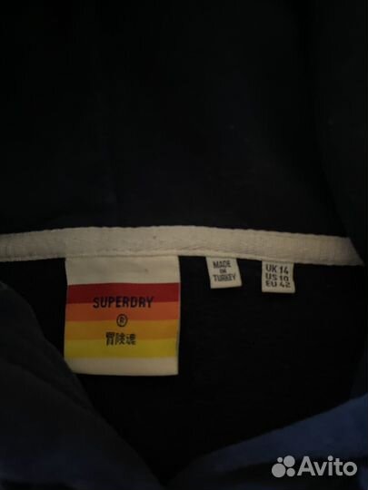 Винтажное худи Superdry