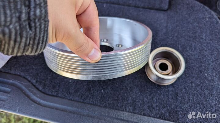 Шкивы тюнинговые на land rover range rover