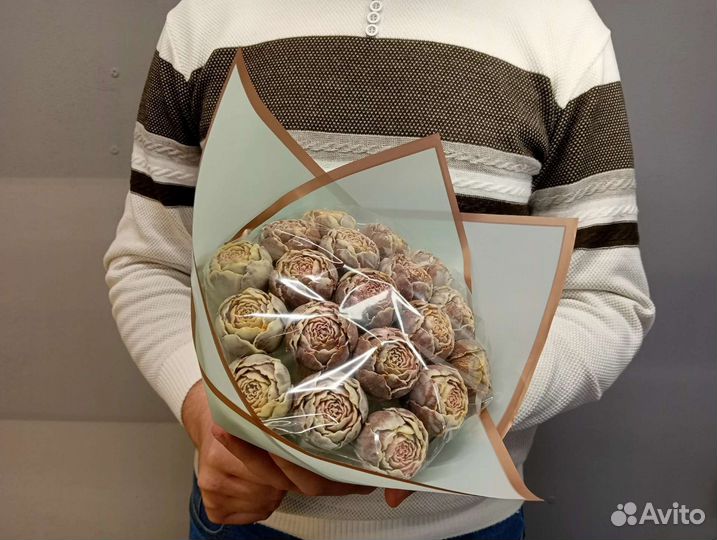 Шоколадные пионы