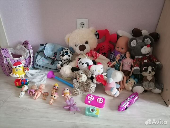 Мягкие игрушки пакетом